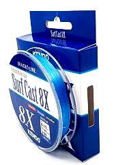 Kendo Surf Cast 8X Fighting 300 mt Örgü İp ( ICE BLUE)