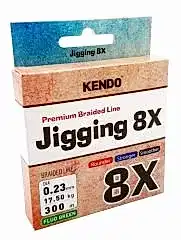 Kendo Jigging 8X Flash 300 mt Örgü İp (FLUO GREEN)