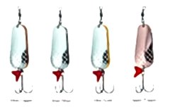 Dam Effzett Twin Spoon 5.5 cm 22 gr Sinking Kaşık