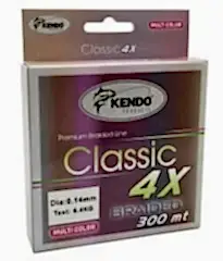 Kendo Classic 4X 300m Multicolor Örgü İp