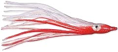 Lineaeffe Octobus Sılıcone Kalamar Red White Sahte Balık