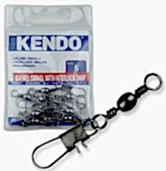 Kendo Rolling Swivel Safety Snap Snap 10 Adet (Kilitli Klips)