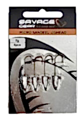 Savage Gear LRF Micro Sandeel Jighead 4 Adet #8