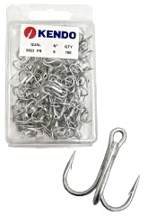 Kendo 9023 PS Round Treble 100 Adet 3'lü Çarpma İğnesi