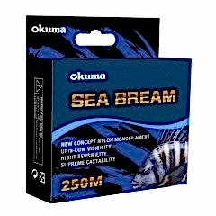 Okuma Sea Bream Nylon Clear Color 250 m