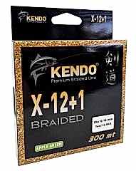 Kendo X-12+1 Braided 300m Apple Green Örgü İp