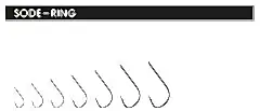 Lineaeffe Sode Ring Olta iğnesi 10 adet