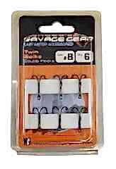 Savage Gear Twin Spike Double BLN #8 6 Adet İğne