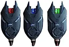 DAM Bite Alarm TF Bite Alarm Set 3+1 Red Green Blue