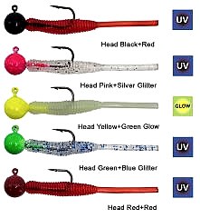 Kendo Hook Worm Jighead+Lrf Silikonu 2gr+4.5cm 5 Adet