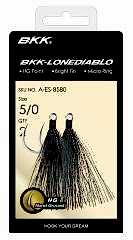 BKK Lone Diablo BT- Black Bucktail Olta İğnesi