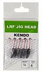 Kendo Lrf Jig Head Kırmızı İğneli 4 Adet