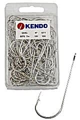 Kendo 8079 Abardeen Tin 3/0 100 Adet Halkalı Olta İğnesi