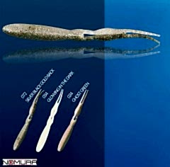 Nomura Double Taıl Worm 14cm 11.5g 6 Adet Sahte Balık